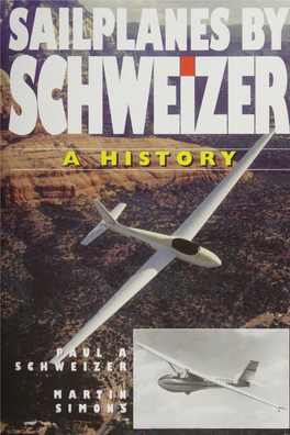 Sailplanes by Schweizer, a History
