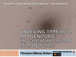 “The Deaths of Stars and the Lives of Galaxies” - ESO Conference