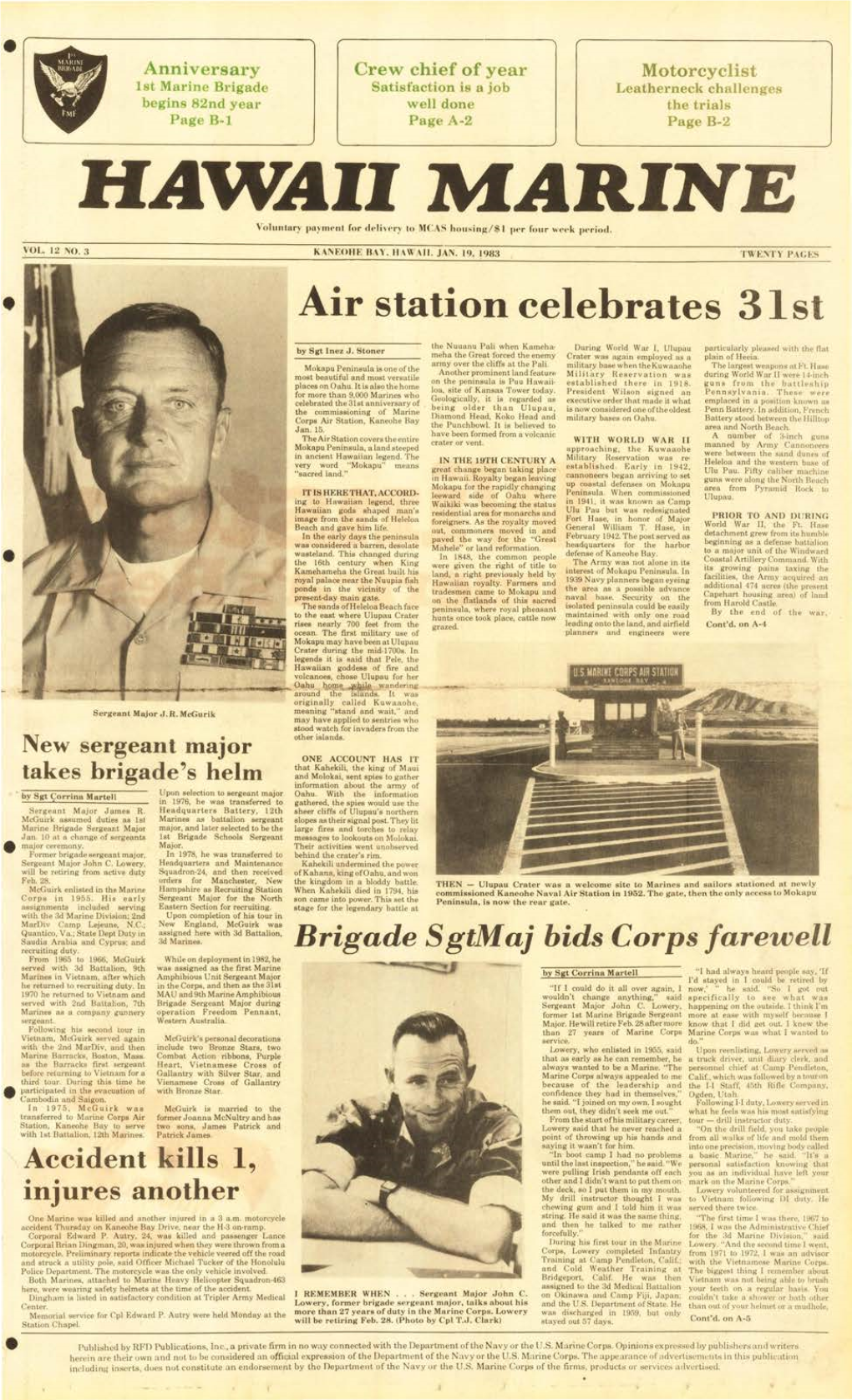 Air Station Celebrates 31St