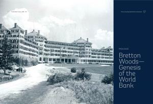 Bretton Woods— Genesis of the World Bank