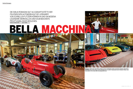 Die Emilia-Romagna Gilt Als Geburtsstätte Der Italienischen Automobilkultur