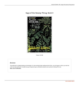 Get Kindle Saga of the Swamp Thing: Book 4