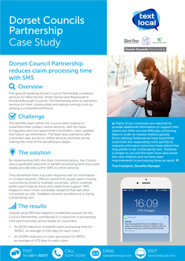 Dorset Councils Partnership Case Study