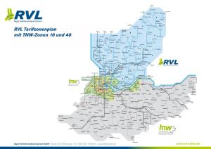 RVL Tarifzonenplan Mit TNW-Zonen 10 Und 40