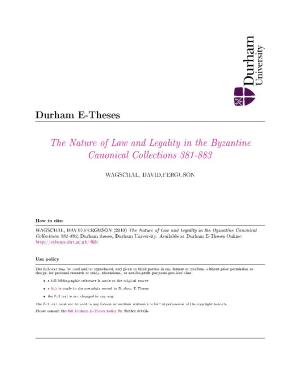 The Nature of Law and Legality in the Byzantine Canonical Collections 381-883