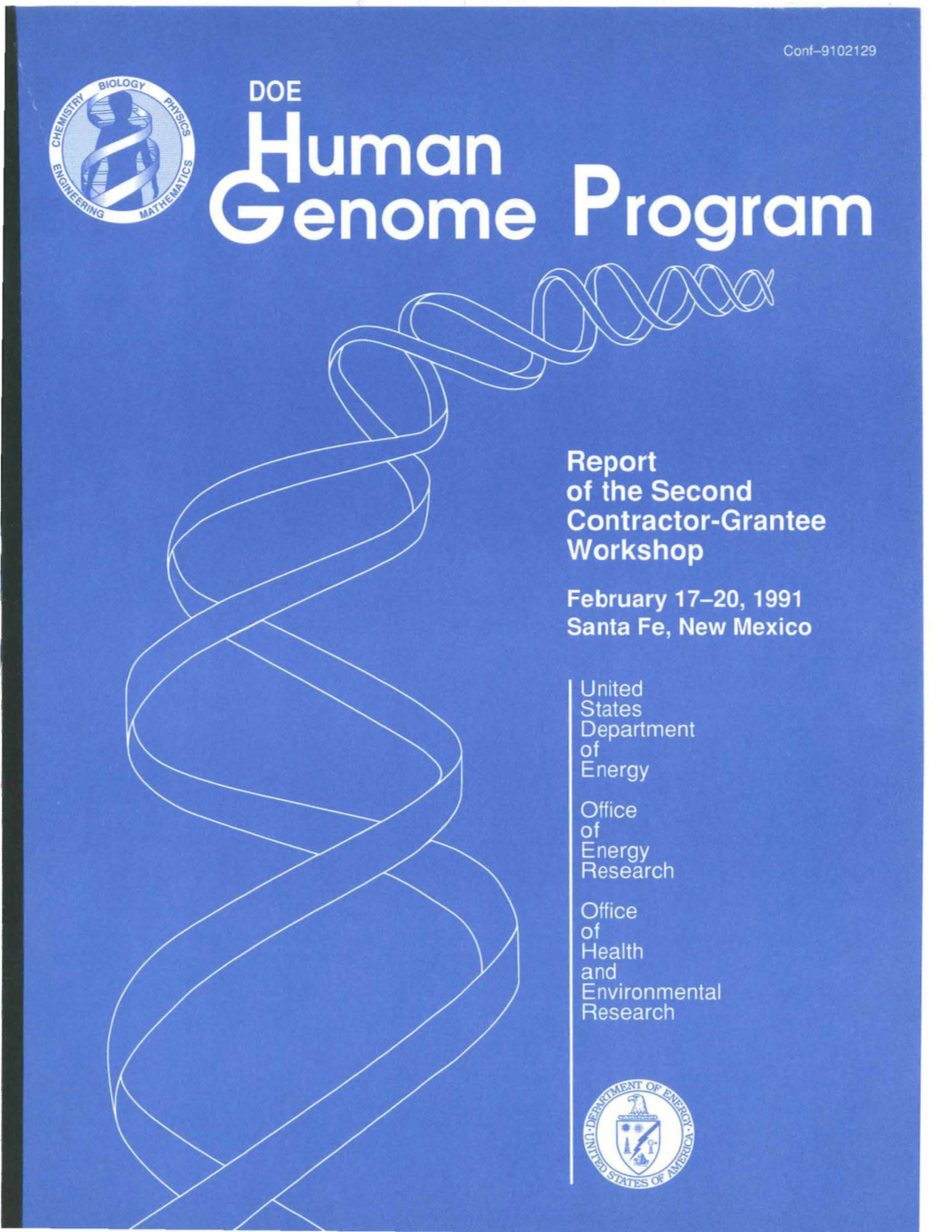 OE Human Genome Program Second Contractor-Grantee Workshop (1991)