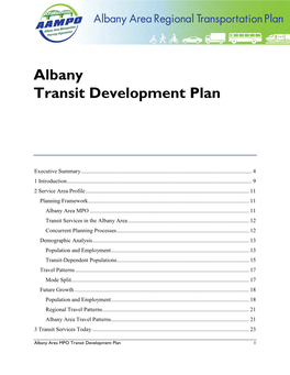 Albany Transit Development Plan