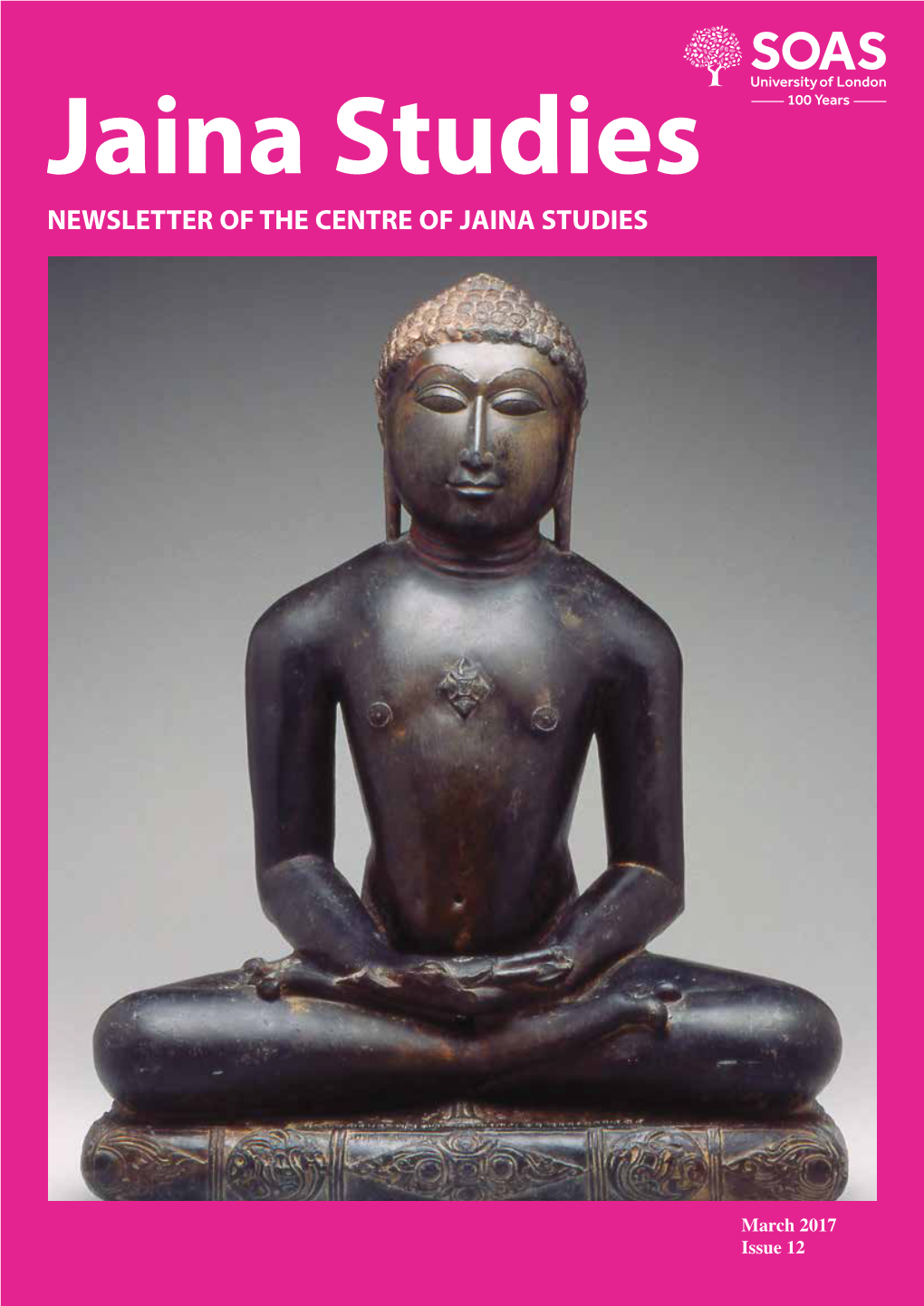 Newsletter of the Centre of Jaina Studies