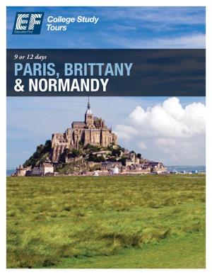 Paris, Brittany & Normandy