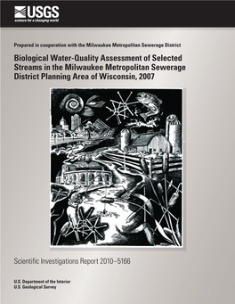 Biological Water-Quality Assessment of Selected Streams in the Milwaukee Metropolitan Sewerage District Planning Area of Wisconsin, 2007