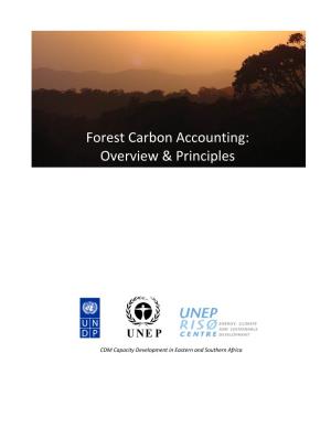 Forest Carbon Accounting: Overview & Principles
