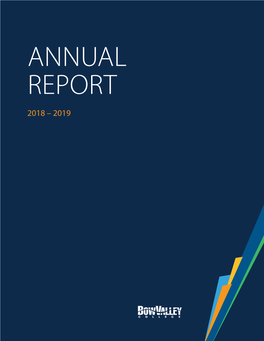 2018-19 Bow Valley College Annual Report