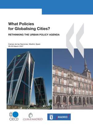 What Policies for Globalising Cities?