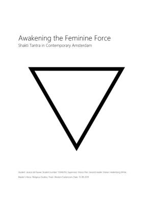 Awakening the Feminine Force Shakti Tantra in Contemporary Amsterdam