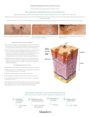 Alumiermd Melasma Skin Condition Sheet