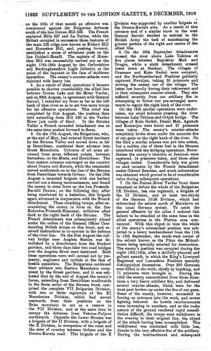 11932 Supplement to the London Gazette, 6 December, 1916