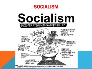 SOCIALISM Socialism SOCIALISM Hoffman and Graham Emphasize the Diversity of Socialist Thought