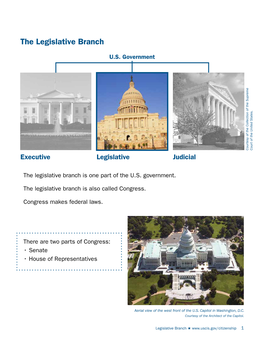 The Legislative Branch