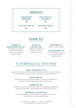 Flatbreads & Tartines Nibbles