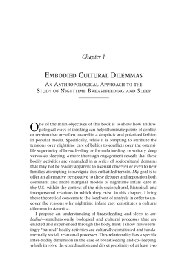 Chapter 1. Embodied Cultural Dilemmas