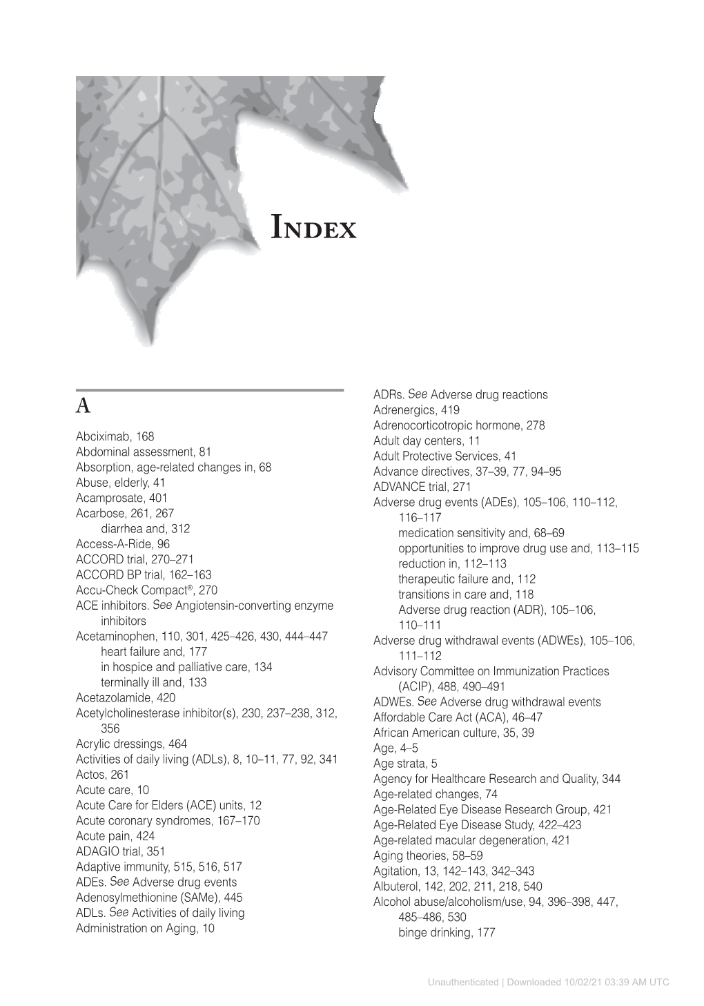 Fundamentals of Geriatric Pharmacotherapy