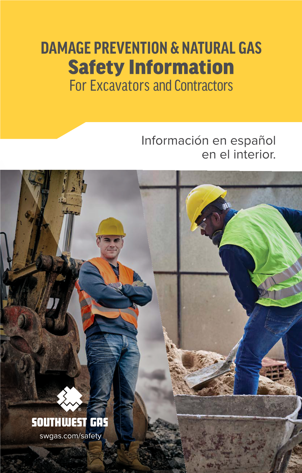 Safety Information for Excavators and Contractors