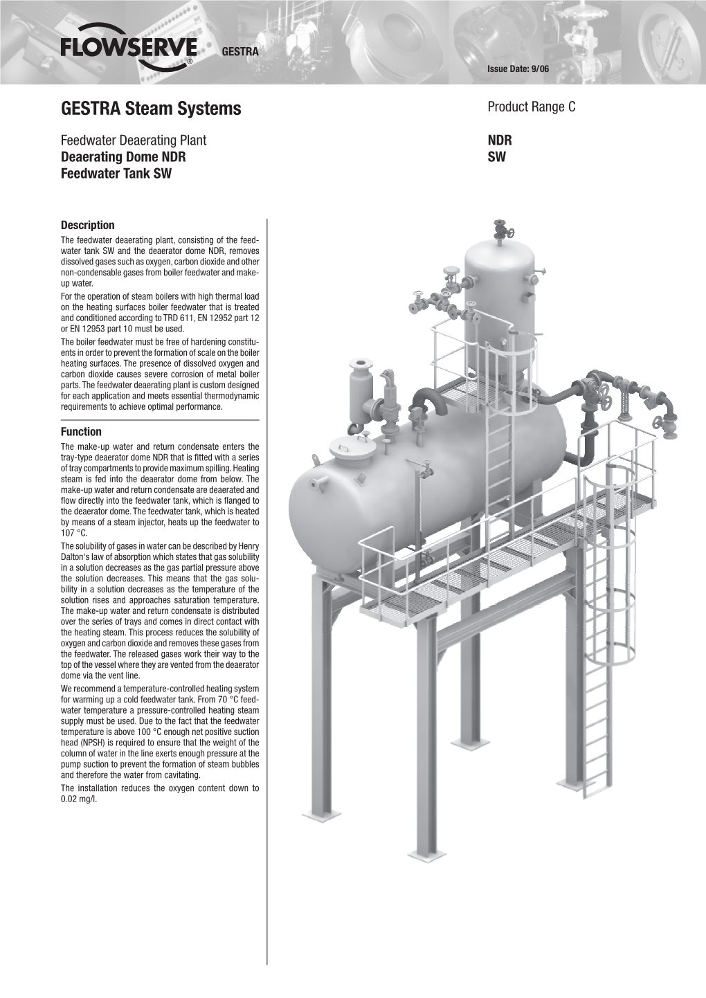 GESTRA Steam Systems Product Range C