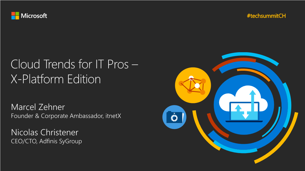 Cloud Trends for IT Pros – X-Platform Edition