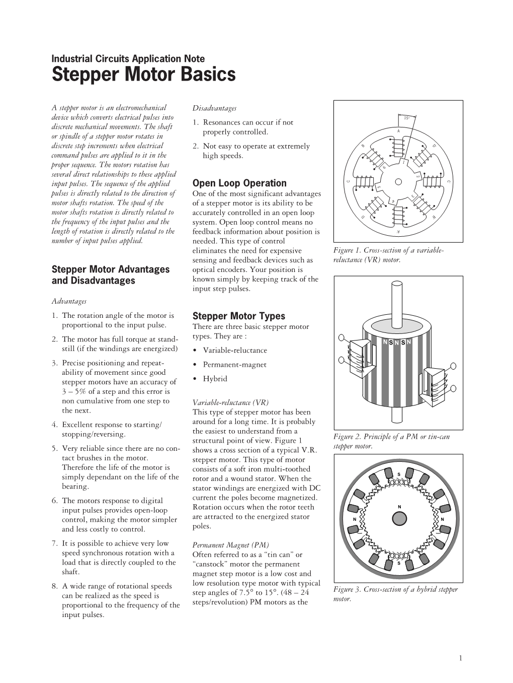 Stepper Motor Basics