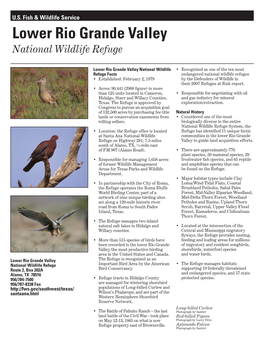 Lower Rio Grande Valley National Wildlife Refuge