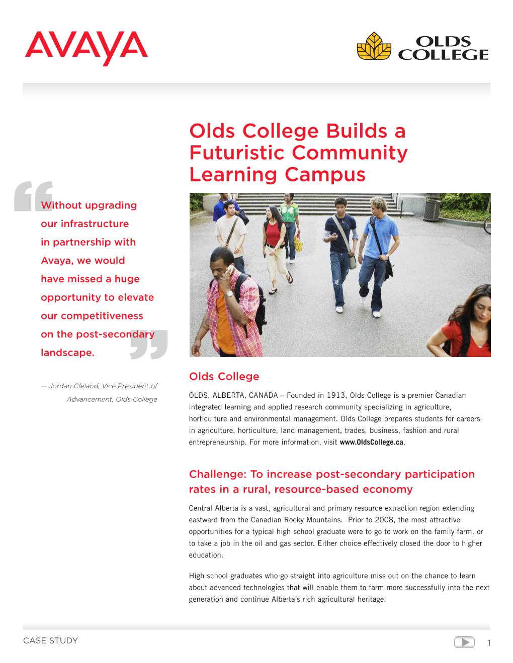 Olds College Builds a Futuristic Community Learning Campus