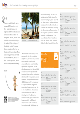 Goa (Гоа) Travel Guide