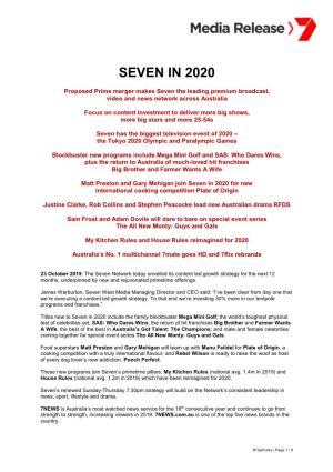 Seven in 2020
