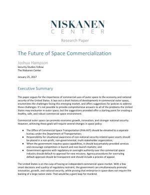 The Future of Space Commercialization