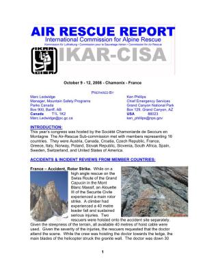 2008 ICAR Air Rescue Report