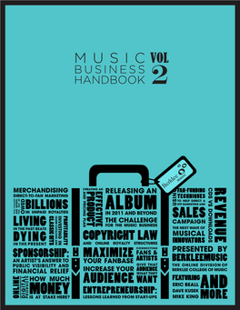 Music Business Handbook from Berkleemusic.Com
