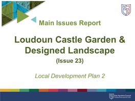 Loudoun Castle Garden and Designed Landscape
