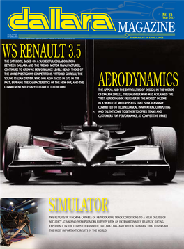 Ws Renault 3.5 Aerodynamics Simulator