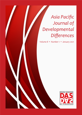 Asia Pacific Journal of Developmental Differences