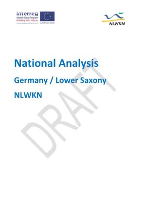 National Analysis Germany / Lower Saxony NLWKN