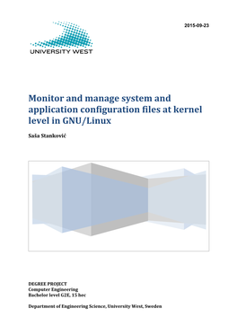 Monitor and Manage System and Application Configuration Files at Kernel Level in GNU/Linux