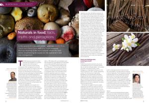 Naturals in Food: Facts, Myths and Perceptions