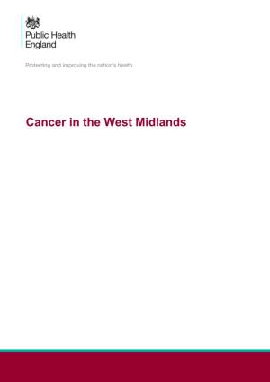 Cancer in the West Midlands