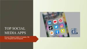 Top Social Media Apps