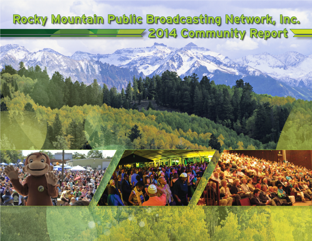 2014 Community Report Rocky Mountain Public Broadcasting