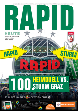 Heimduell Vs. Sturm Graz Sturm Rapid