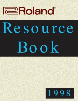 Roland Resource Book