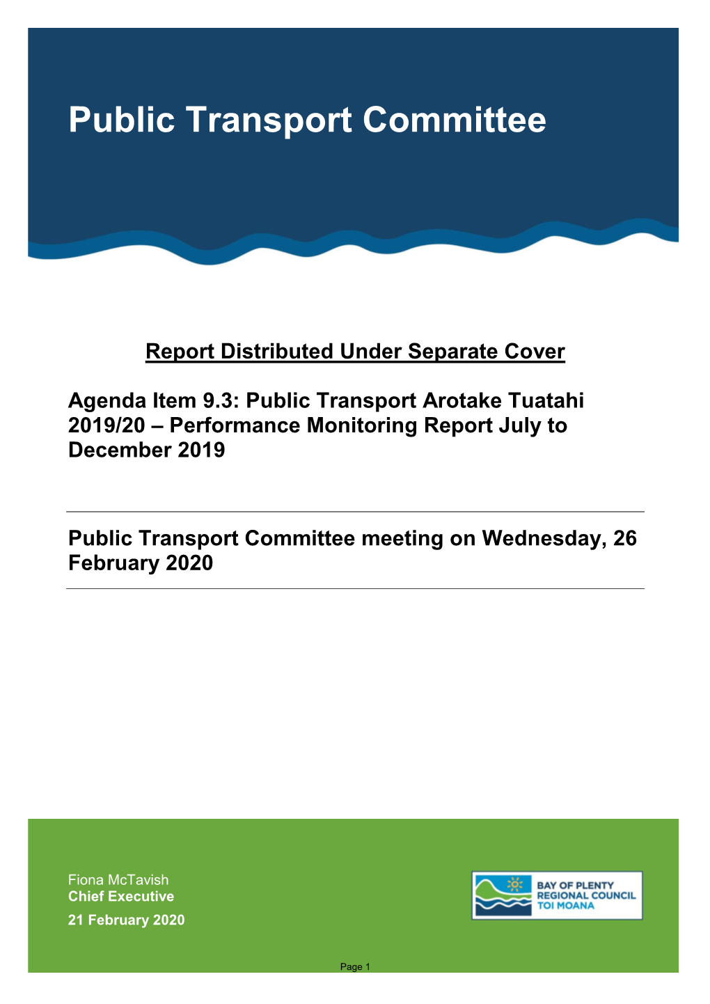 Public Transport Committee