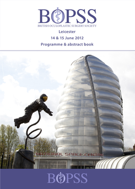 Leicester 14 & 15 June 2012 Programme & Abstract Book
