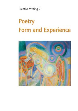 Poetry Form and Experience Level HE5 – 60 CATS
